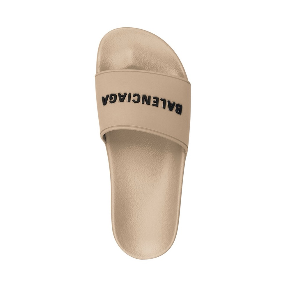 New Authentic Balenciaga Logo Sport Slide